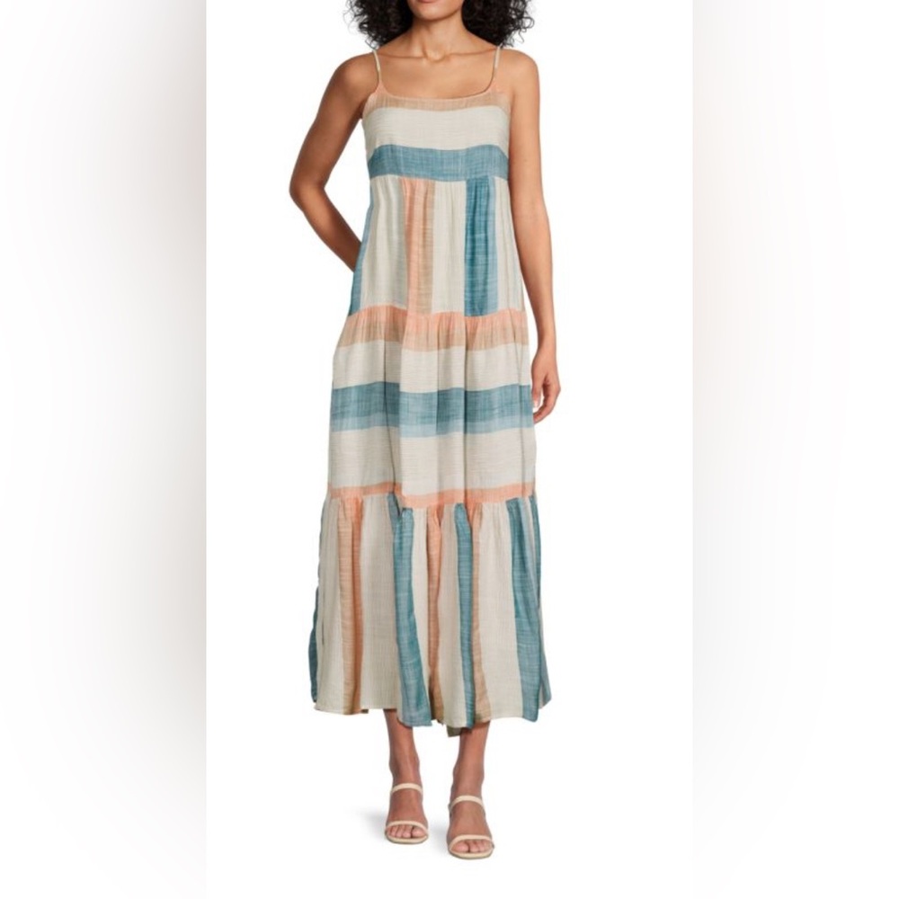L*Space Santorini Dress in Paraiso Stripe Size Small